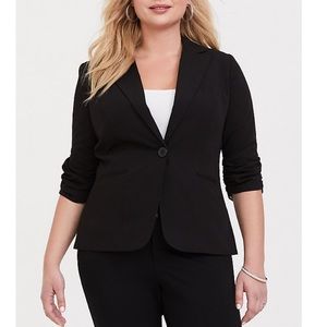 Torrid black stretch blazer